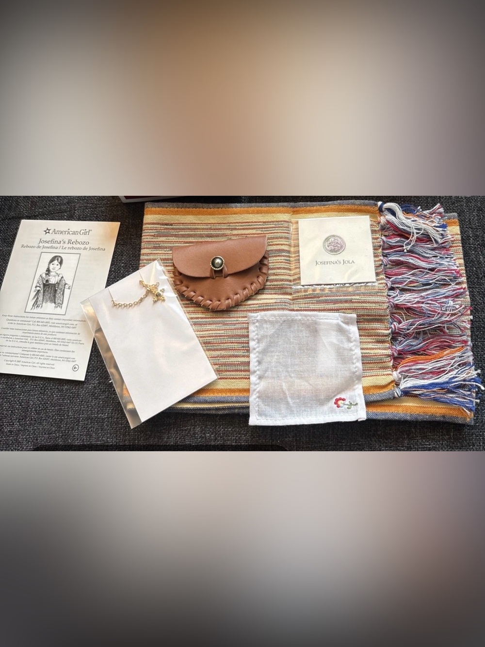NIB American Girl Josefina Montoya Meet Accessories Pristine Retired Complete